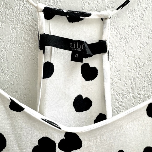 Tibi Silk Hearts Top - Picture 2 of 4
